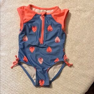 Cat & Jack Coral and Periwinkle Kids' Swimsuit